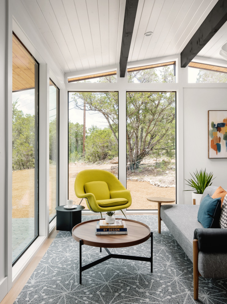 Atomic Ranch MCM Main House - Midcentury - Living Room - Austin - by ...