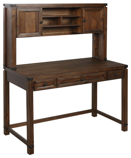Baton Rouge Desk With Hutch Transitional Desks And Hutches by Office Star Products Houzz