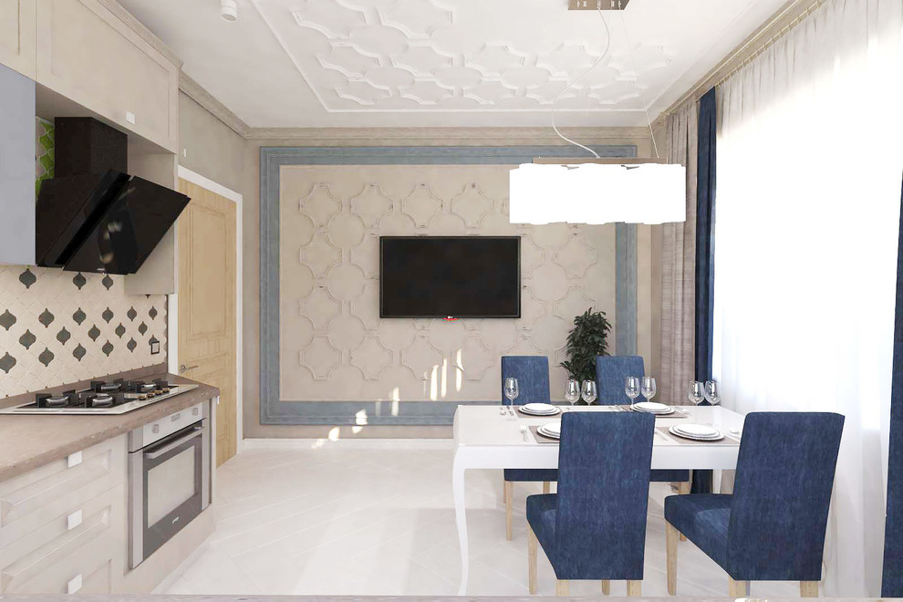 Кухня в коттедже