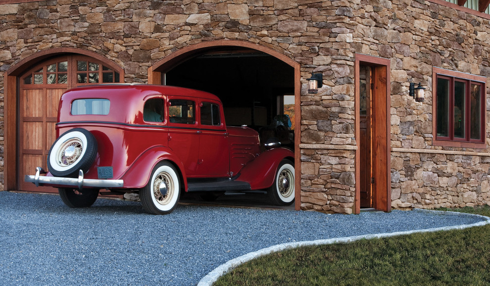 Stone Garage - Traditional - Shed - San Diego - by ...