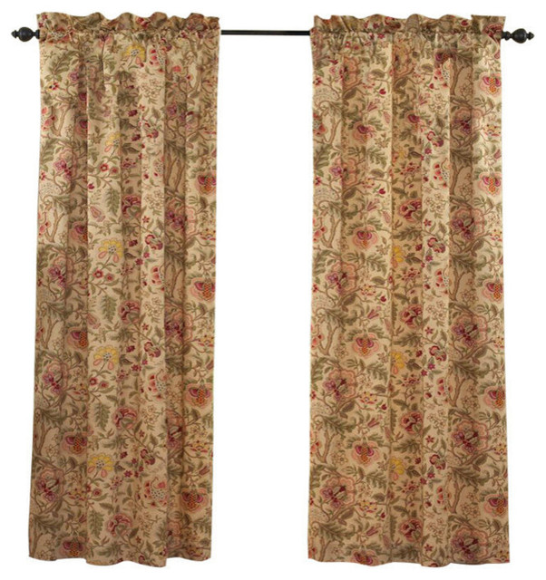 Imperial Dress Window Panel Traditional Curtains By Ellery Homestyles Houzz Imperial Dress Window Panel, Ellery Homestyles Curtains