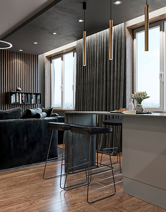 Дизайн квартиры в Москве ул. Беговая