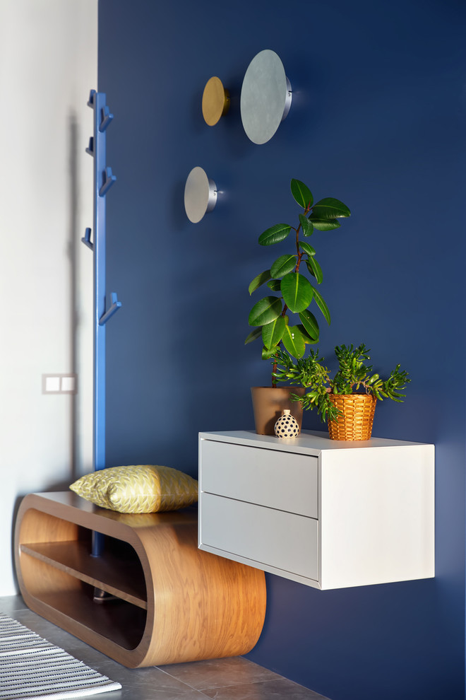 Маленькая квартира с морскими мотивами в Москве