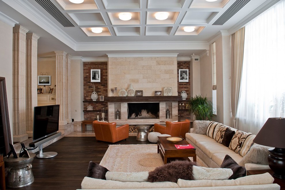 Интерьер частного жилого дома