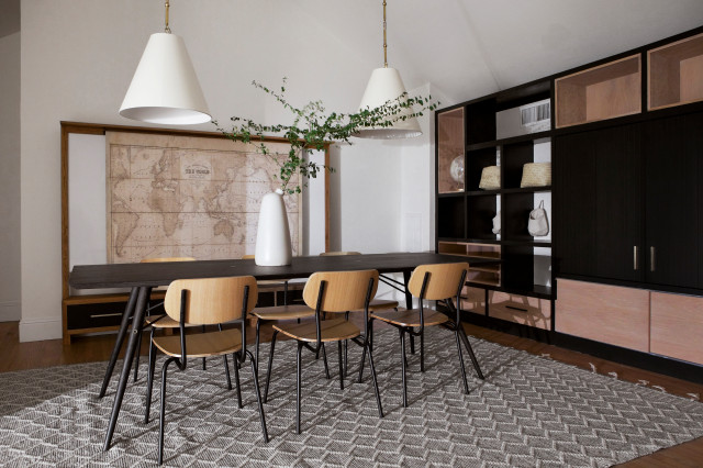 Bent Tree contemporaneo-comedor