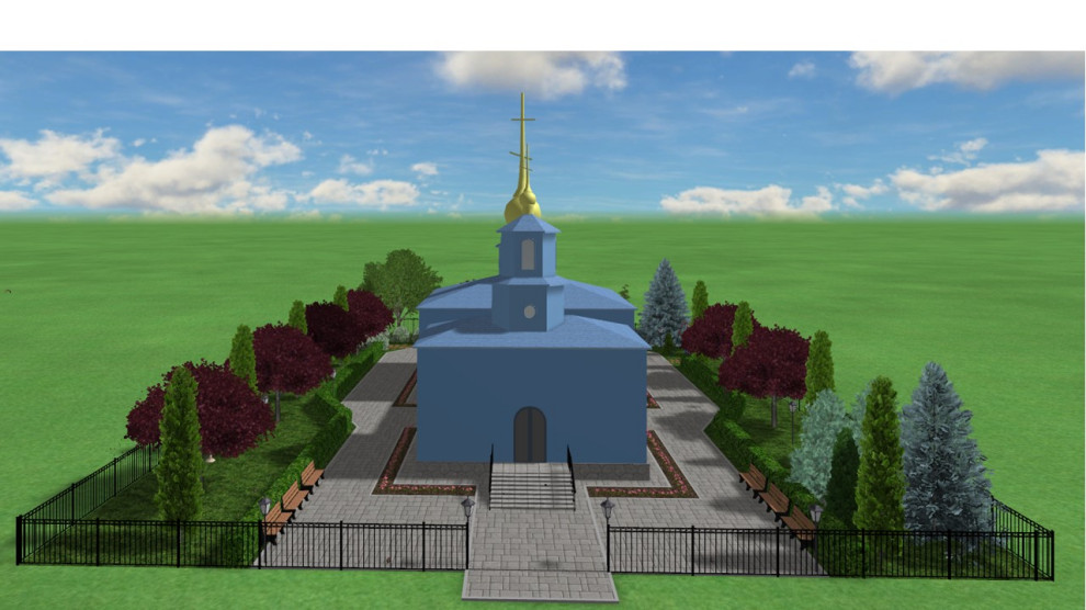 Проект благоустройство Храма сельской территории