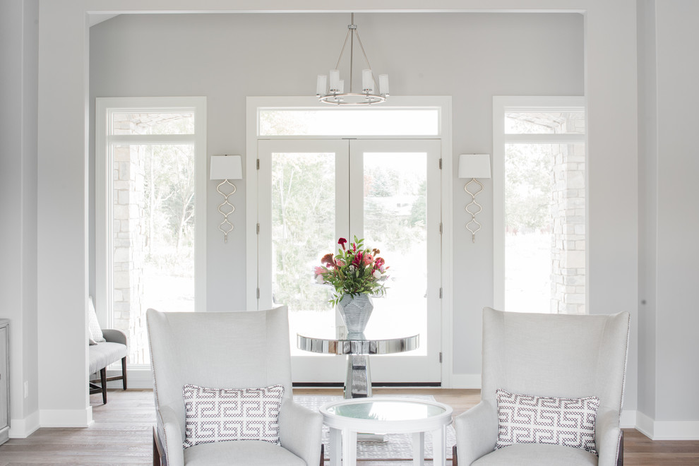 Home design - transitional home design idea