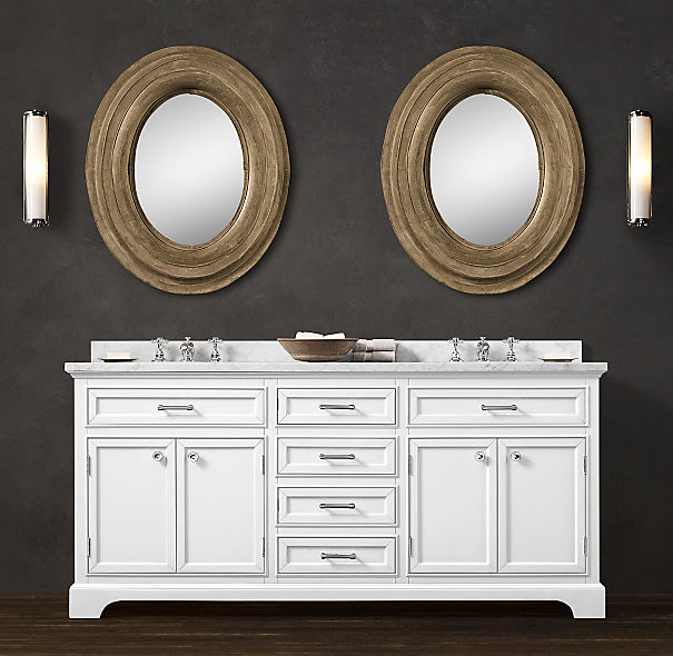 Can I put the side of this vanity against a wall?