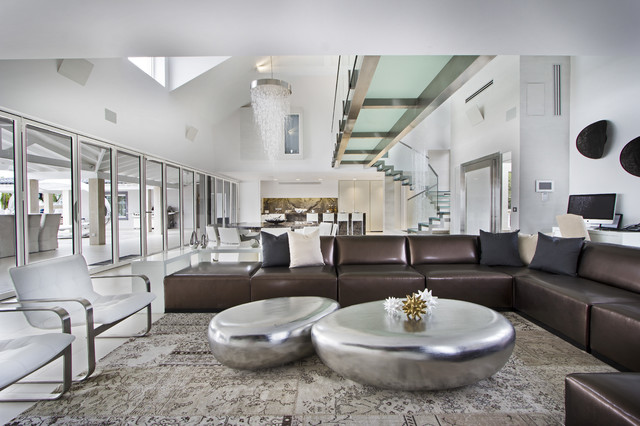 St. Martin contemporain-salon