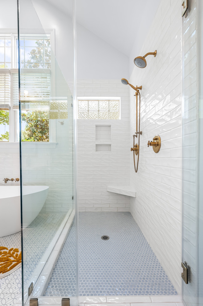 Blue Cary Bathroom
