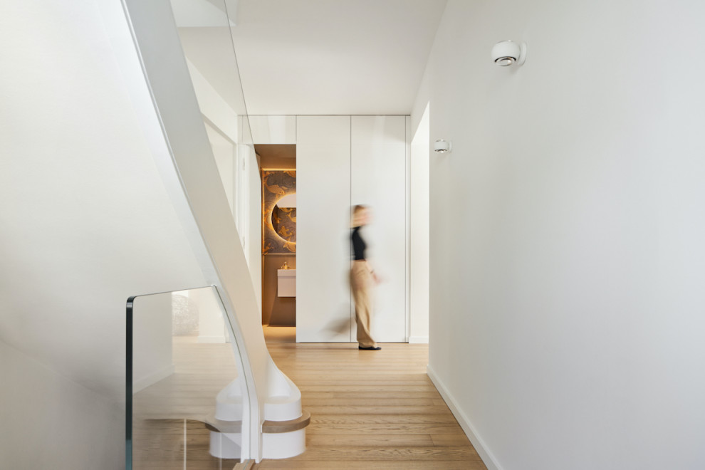 Exempel på en minimalistisk hall