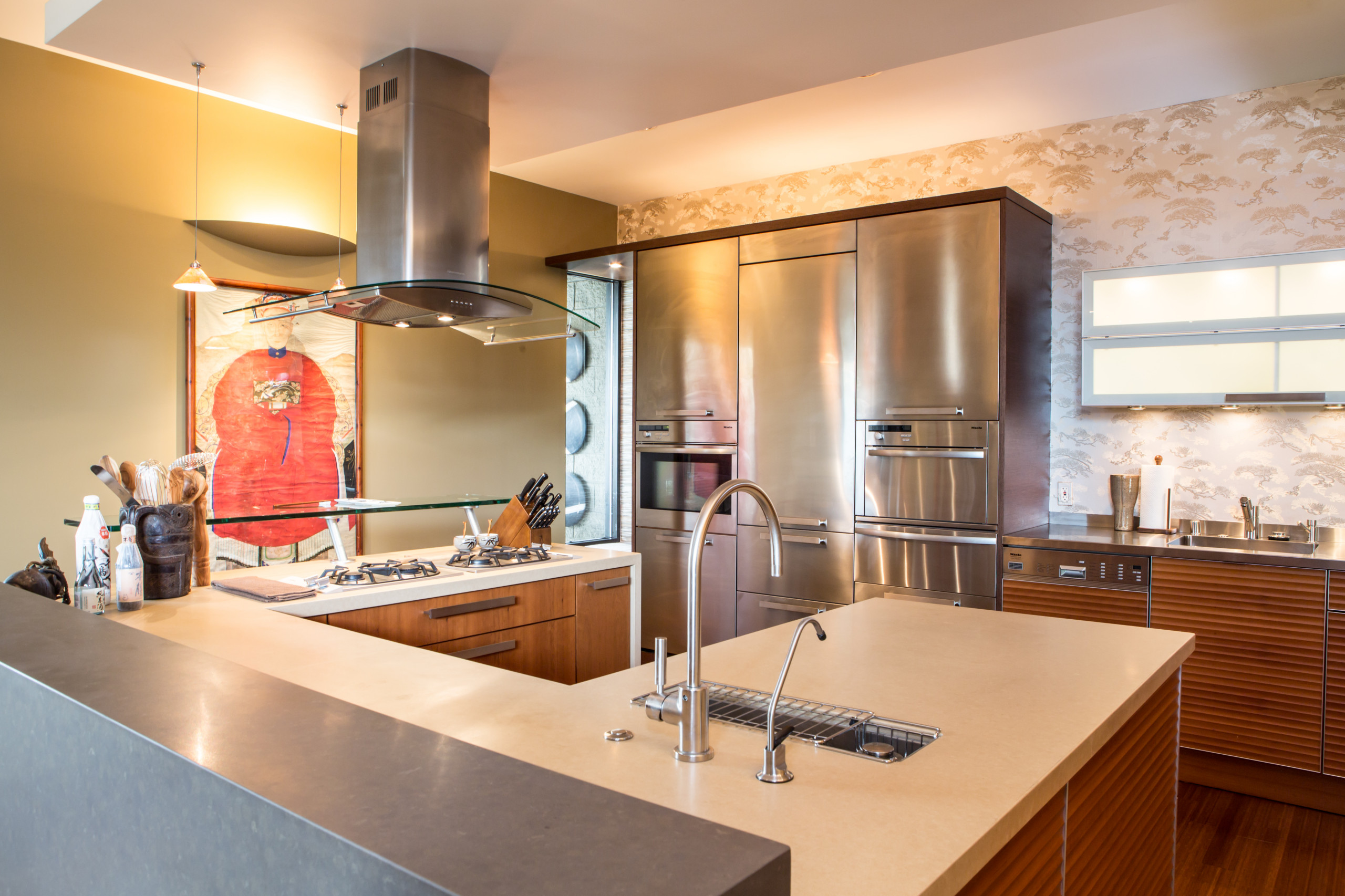 USA Houzz: Designer Twists on Japanese Style Creates a Unique Home ...