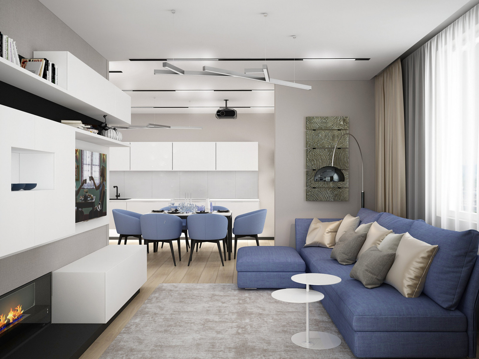 Квартира 3-х комнатная в ЖК "GREEN PARK"