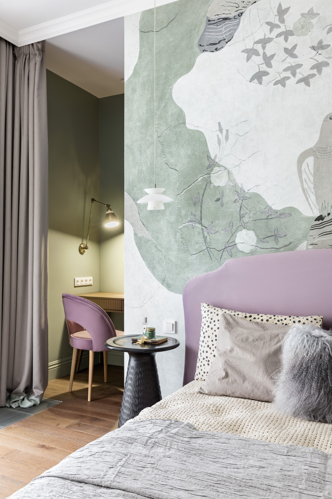 Colorful apartment with children's room