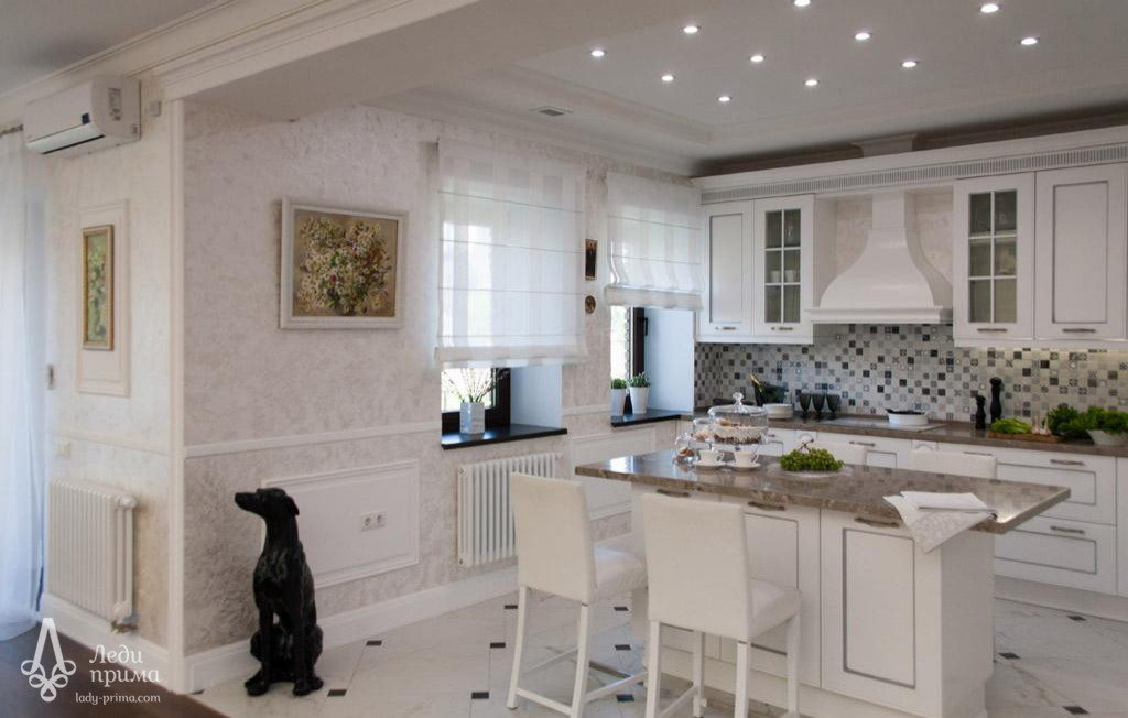 Шторы в загородный дом.