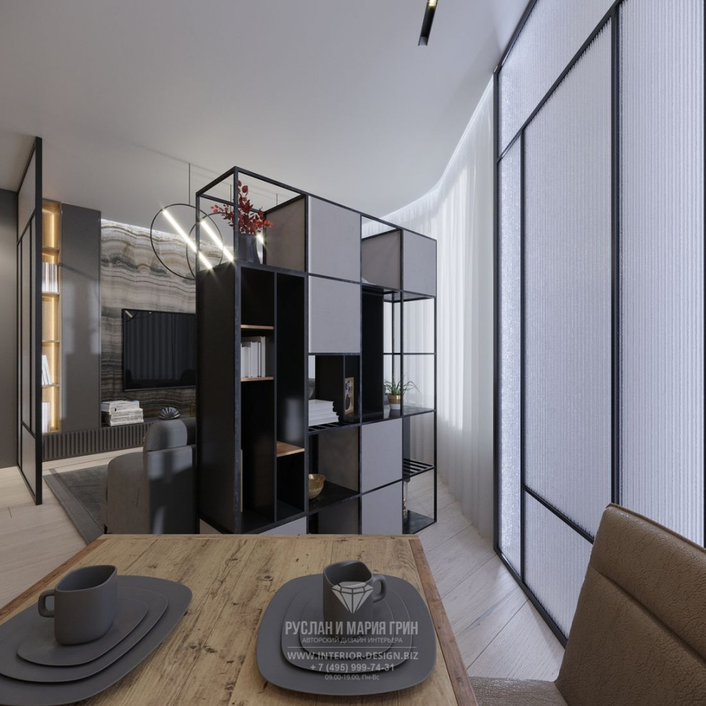 Дизайн квартиры в ЖК «Зиларт». Современный лофт