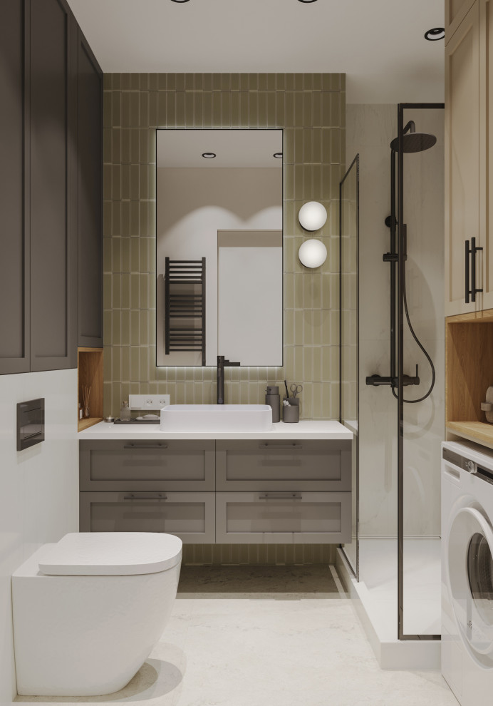 Маленькая студия 34,4 кв.м., жк Wellton Towers