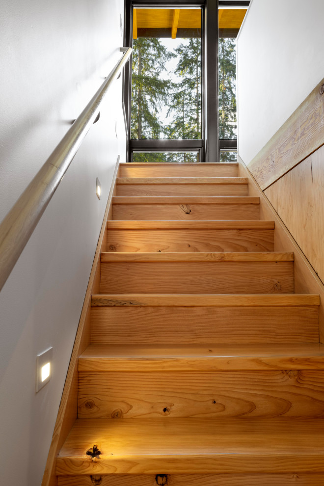 Design ideas for a scandinavian staircase in Seattle.
