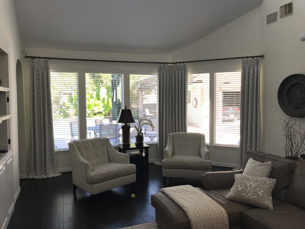 Gorgeous Window Treatment Redesigns - Transitional ...