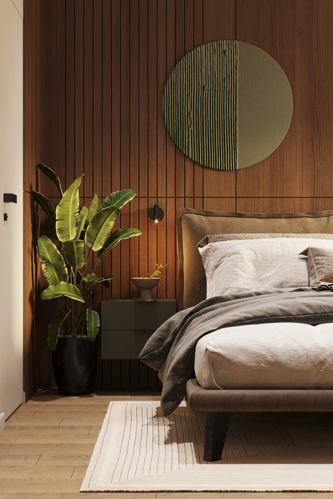 Современная мастер-спальня