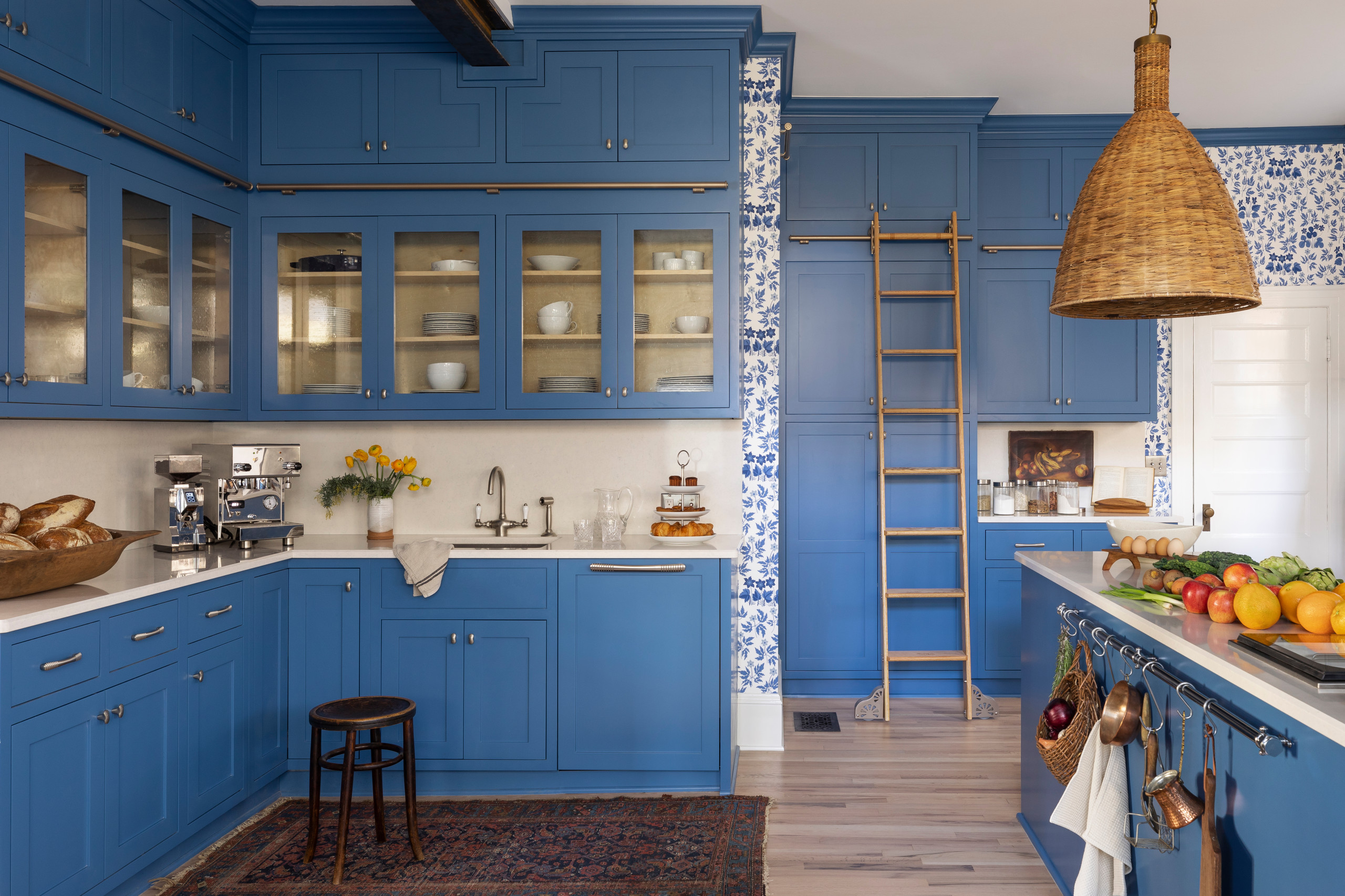 Blue Victorian Style Kitchens Georgian And Victorian Kitchen