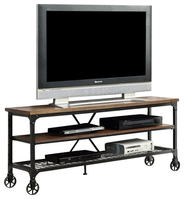 Ventura Ii Industrial 72" Tv Stand Industrial Entertainment Centers