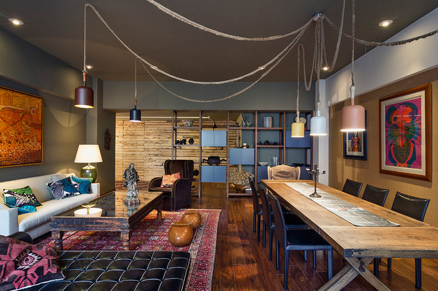 APARTMENT IN TAMARINDOS eclectico-comedor
