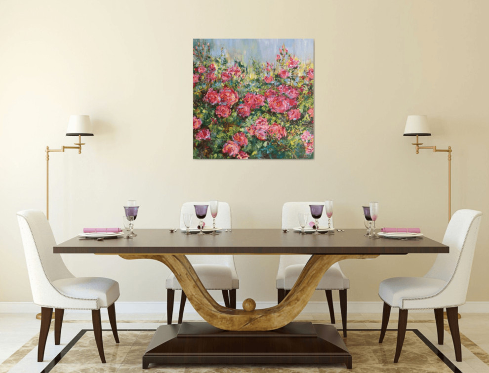 Работы художницы Дианы Маливани - Столовая - Дизайн интерьера (1)