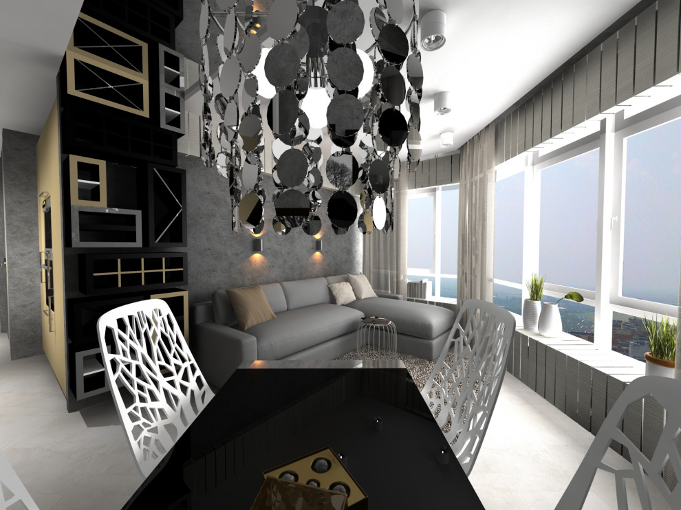 Квартира девушки Бонда