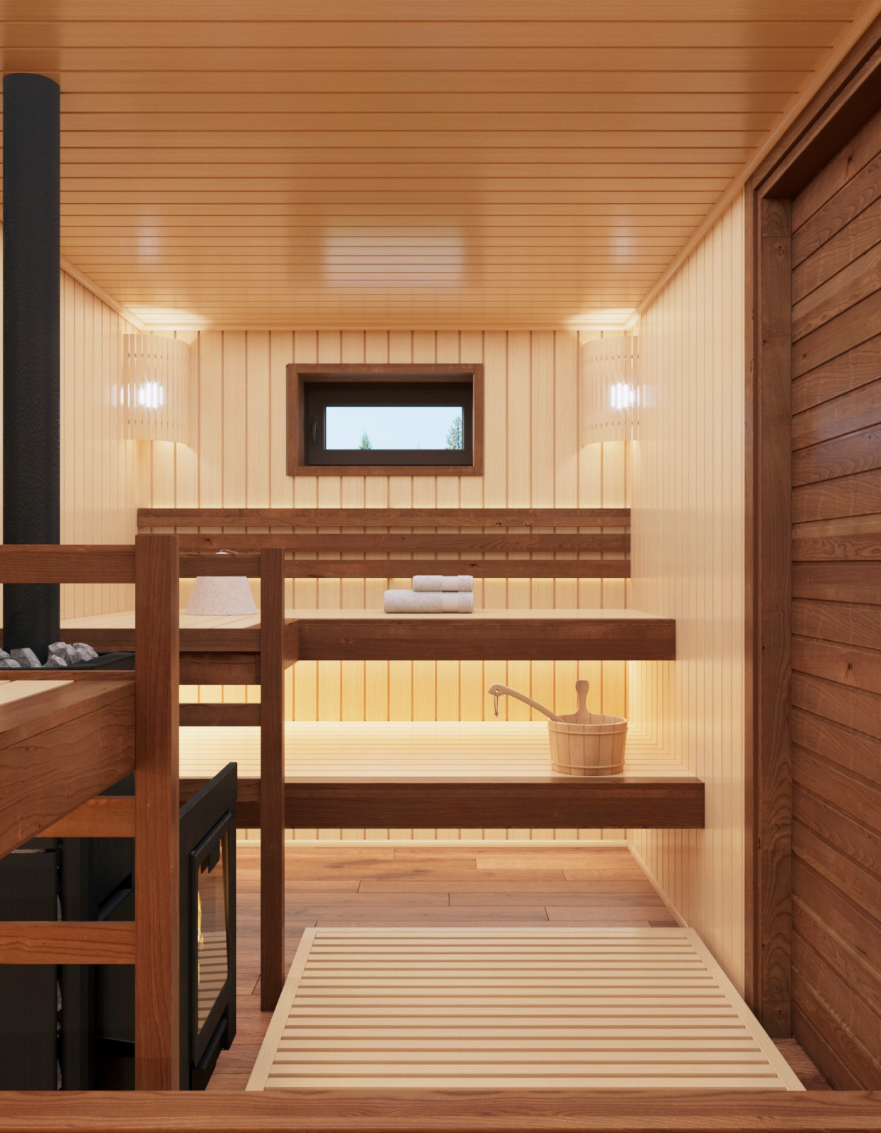 Сосновские озера. Баня.