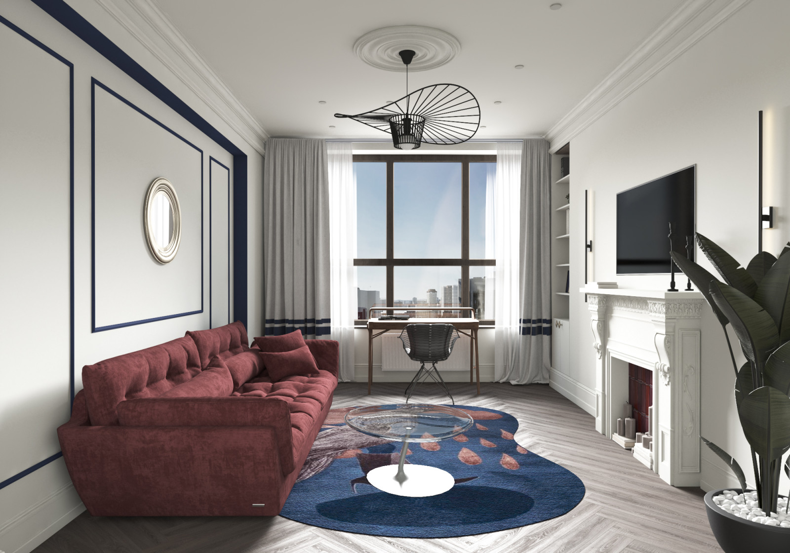 Утро в Париже