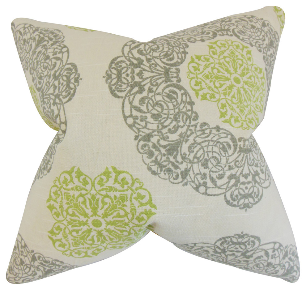 The Pillow Collection Quitzal Geometric Bedding Sham Turquoise Standard//20 x 26,
