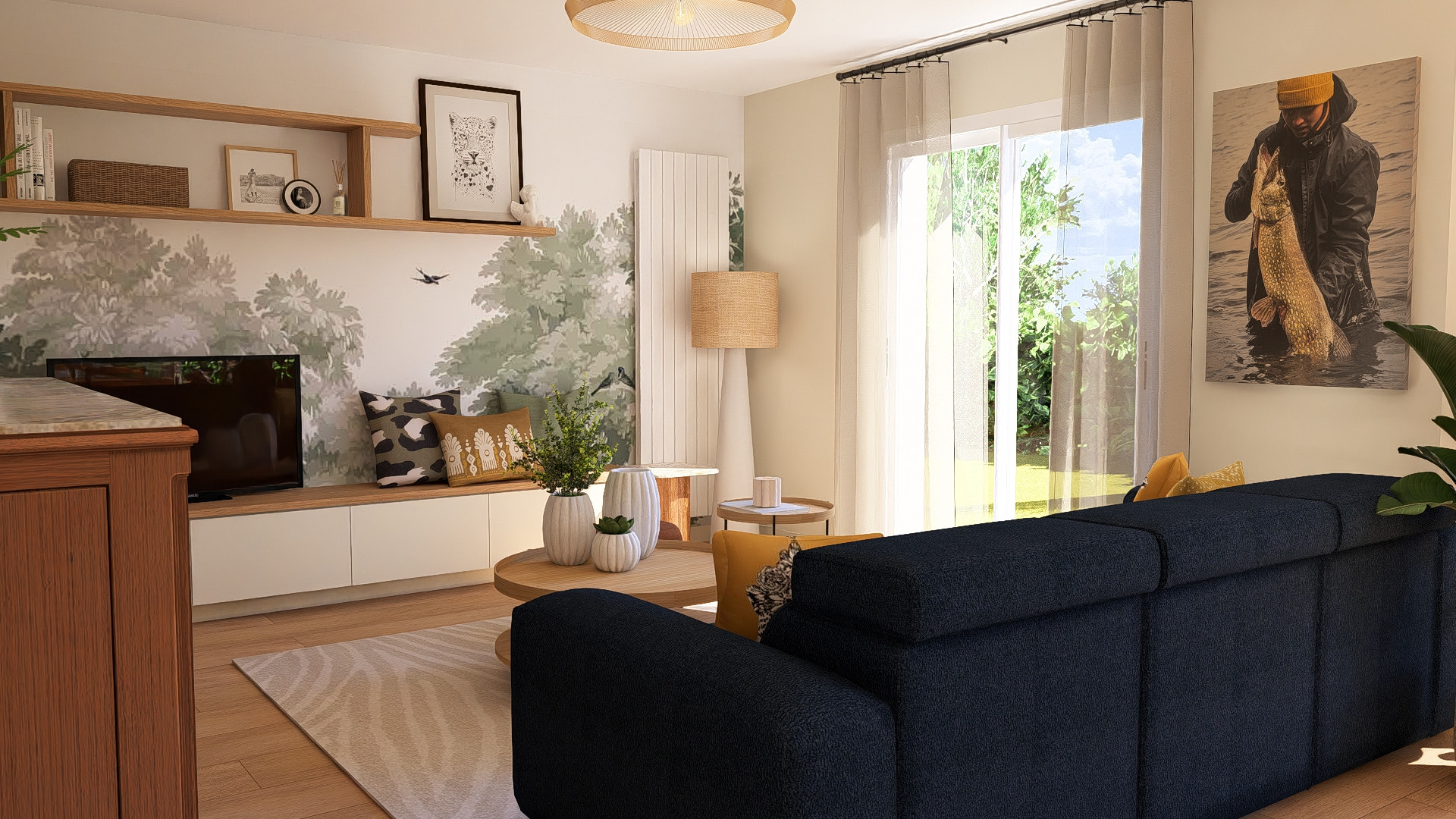 Décoration Entrée/salon/séjour - Maison Rennes