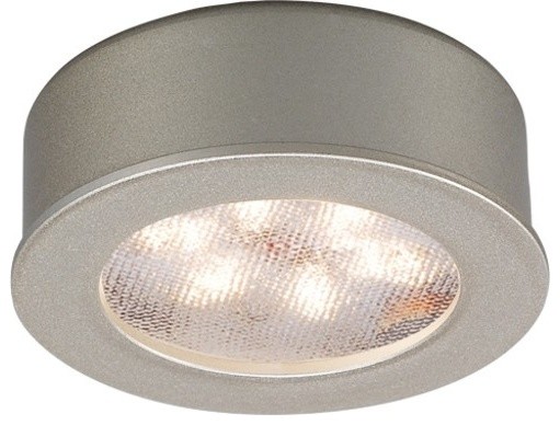 WAC Lighting HR-LED87-27 LEDme 2.25"W LED Low Voltage Puck Light - Brushed