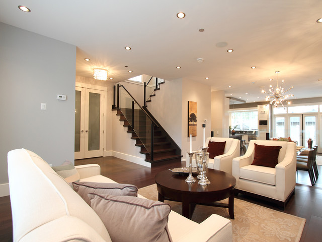 Vancouver Home contemporary-vardagsrum