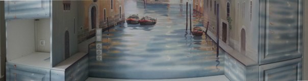 Роспись "Венеция"