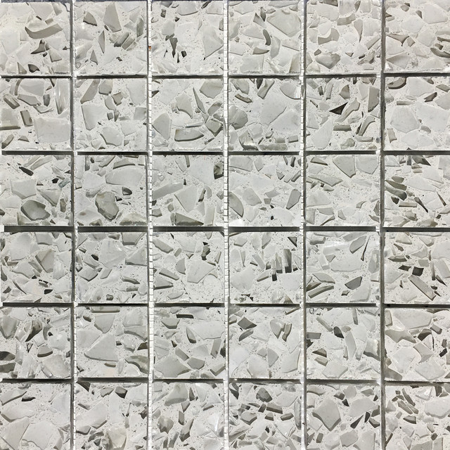 12 X12 Recycled Gl Mosaic Tiles For Backsplash Martini Flint 12 X12 Recycled Gl Mosaic Tiles For Backsplash Martini Flint Chip