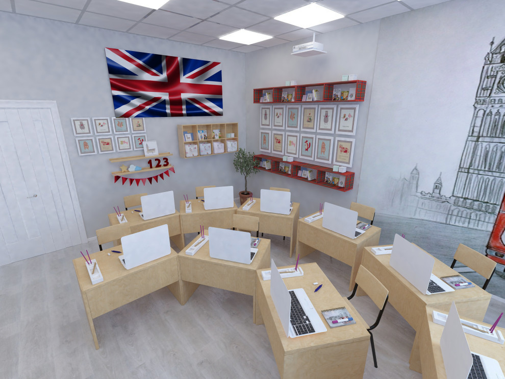 Дизайн интерьера школы