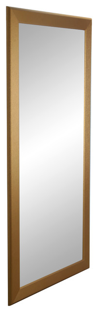Designer Gold Full Length Mirror Contemporary Floor Mirrors By Brandtworks 32 5 X71 Designer Gold Full Length Mirror