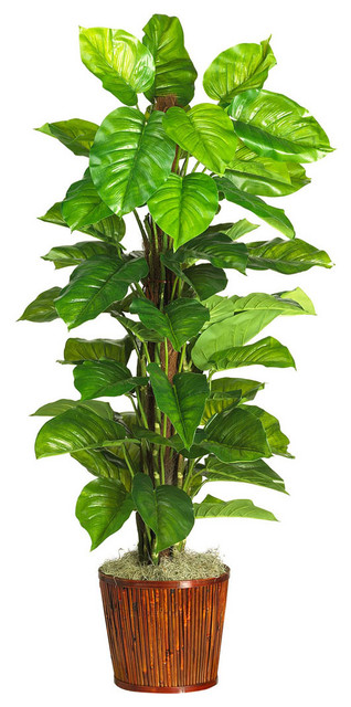 63in. Large Leaf Philodendron Silk Plant (Real Touch)
