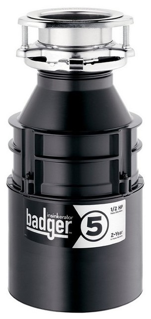 Insinkerator Badger 5 Continuous Feed Food Waste Garbage Disposal Insinkerator Badger 5 Continuous Feed Food Waste Garbage Disposal 1 2 Hp