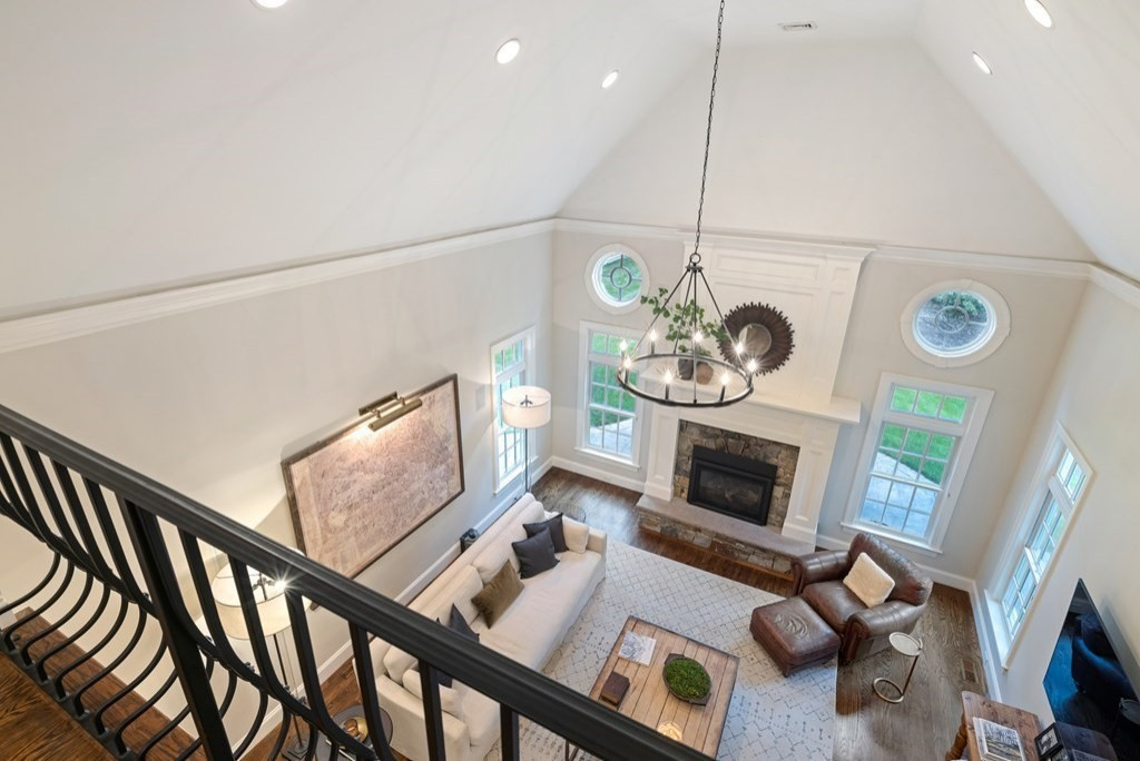 Family room view from balcony