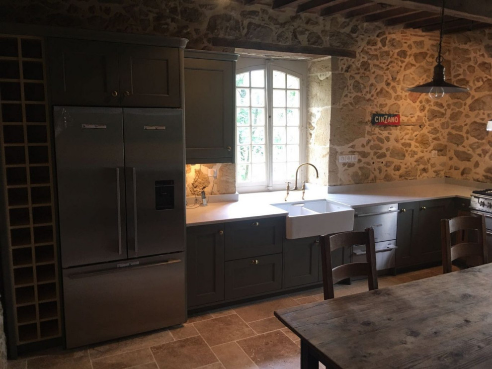 Idée de décoration pour une cuisine.