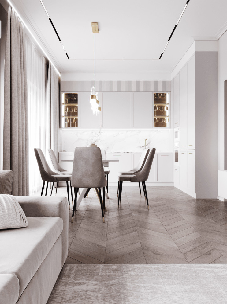 2-х этажный коттедж Дизайн проект и реализация