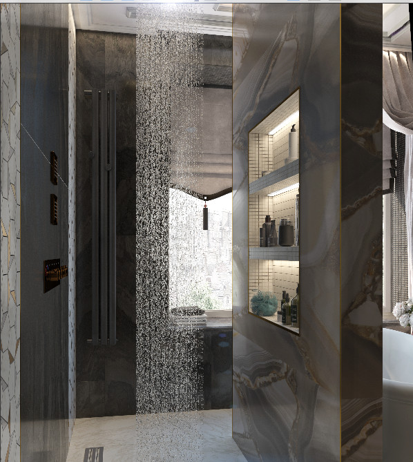 Ванна в стиле арт-деко