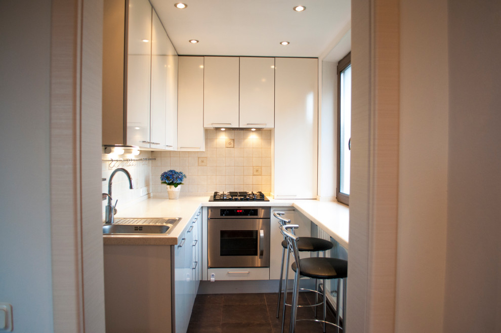 Квартира с маленькой кухней