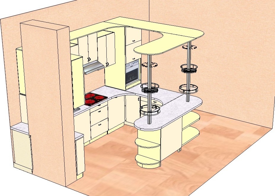 Кухонные гарнитуры Kitchens