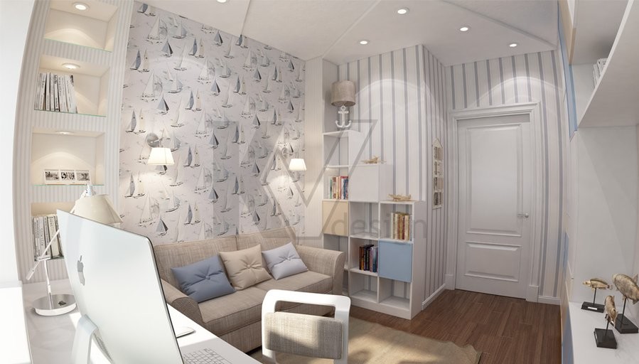 Дизайн-проект 3-комнатной квартиры, ЖК Лосиный остров