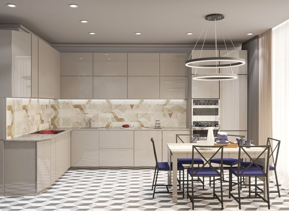 Дизайн-проект интерьера квартиры "За гранью"