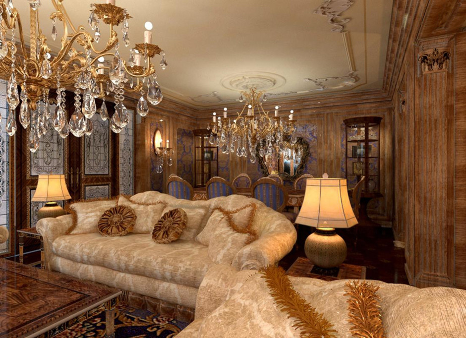 3D: Классика в частном доме